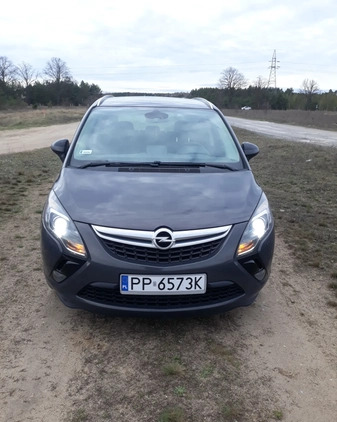 Opel Zafira cena 36900 przebieg: 252000, rok produkcji 2014 z Piła małe 497